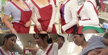 AV映像写真館 GLORY QUESTパートのおばさんたちは欲求不満で新人バイト君の若い体を狙ってる！Part.03）