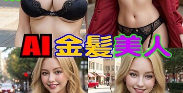 AI写真集 AI金髪美人 総集編 01＋02）