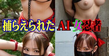 AI写真集 捕らえられたAI女忍者 総集編 03＋04）