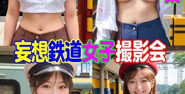 AI写真集 妄想鉄道女子撮影会 総集編 57＋58）
